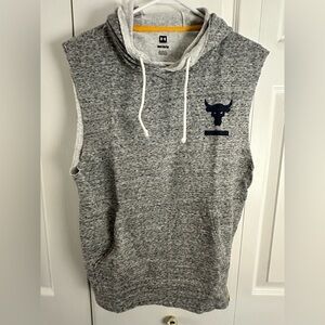 Project Rock Under Armour cut-off hoodie